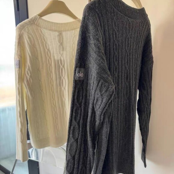 Alo Yoga Cable Knit Winter Bliss Cardigan - Picture 7 of 7